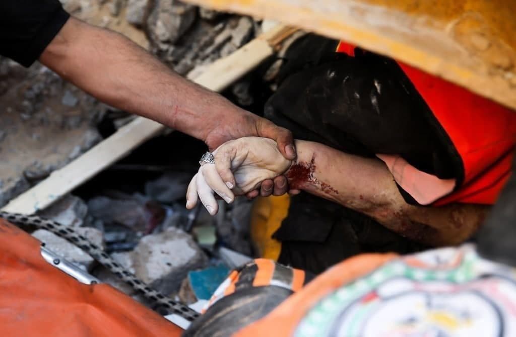 قتل عام زنان و كودكان فلسطيني