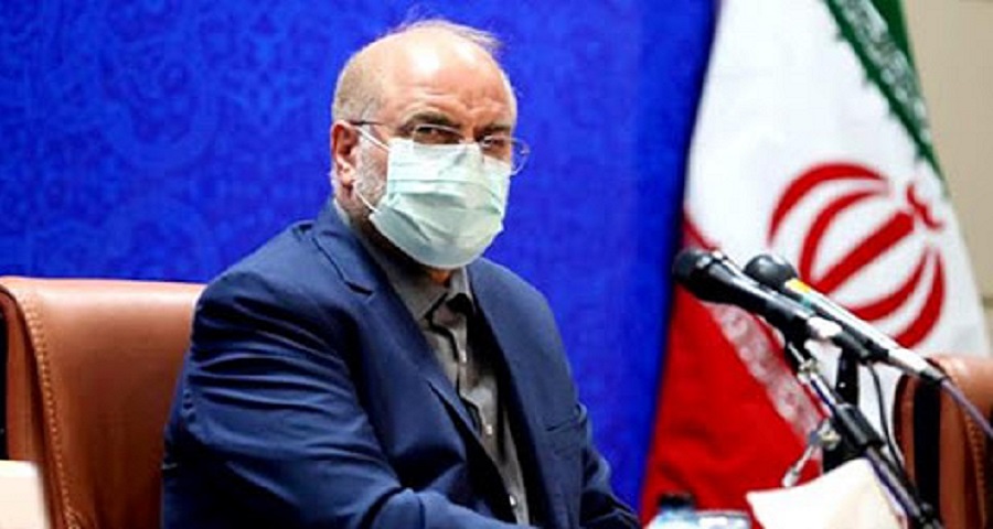 رئيس البرلمان الايراني: لن نتوانى في دعم الشعب الفلسطيني المظلوم