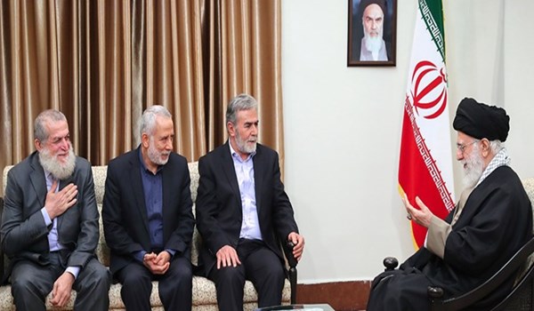 النخالة يهنئ قائد الثورة الاسلامية بانتصار المقاومة الفلسطينية