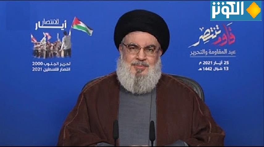 السيد نصر الله: نبارك الانتصار الكبير والعظيم للمقاومة في فلسطين