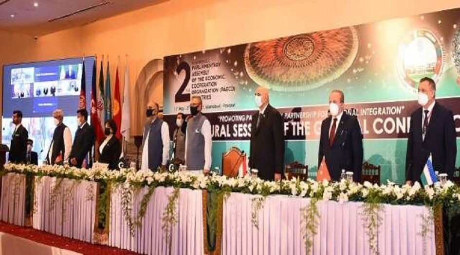 بدء اجتماع رؤساء برلمانات الدول الاعضاء في منظمة ايكو