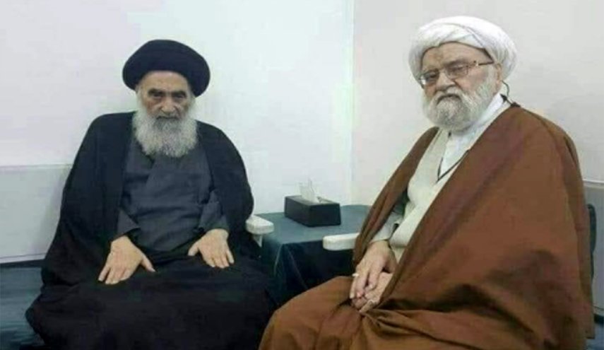 السيد السيستاني يعزي برحيل آية الله الشيخ محمد تقي شريعتمداري