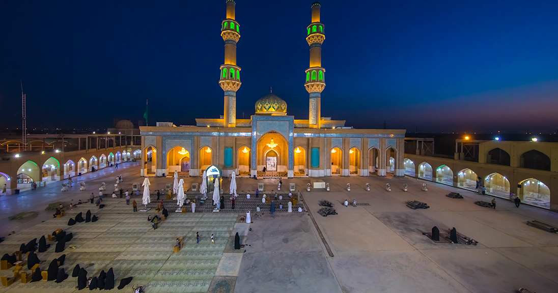 مسجد سهله، خانه امام زمان (عج) پس از ظهور+ عكس و فيلم