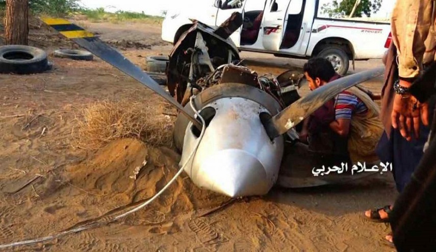 القوات اليمنية تسقط طائرة تجسس أمريكية في أجواء مأرب