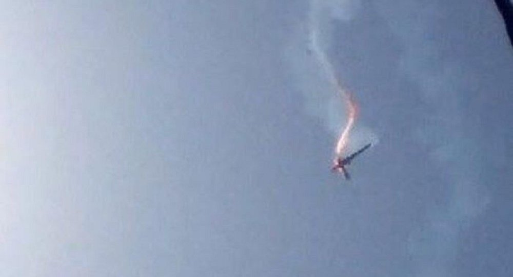 انتشار فيلم سرنگوني  پهپاد جاسوسي آمريكا در يمن