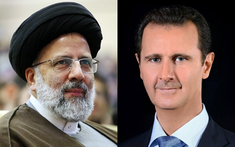 تأكيد اسد و رئيسي بر تقويت همكاري‌هاي دوجانبه