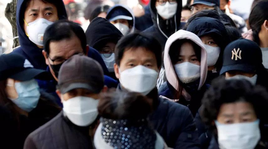 كوريا الجنوبية تسجل اعلى زيادة يومية لحالات كورونا