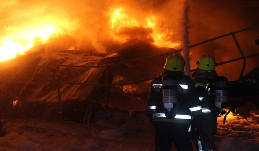 العراق: شرطة كربلاء تكشف أسباب حريق دائرة الاستخبارات والأمن