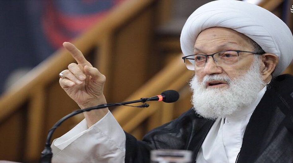 آية الله قاسم يطالب السلطات البحرينية بالتوقف عن محاربة الشعائر الحسينية