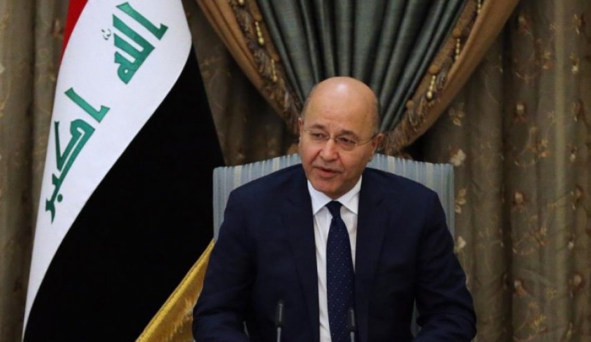 الرئيس العراقي يعلق على حادث الطارمية الارهابي