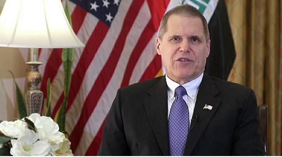 سفير اميركا في العراق يدلي بتصريحات تناغم مخططات استهداف ابراج الطاقة