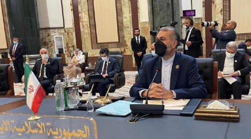 رمز برقراري امنيت در منطقه از نگاه اميرعبداللهيان