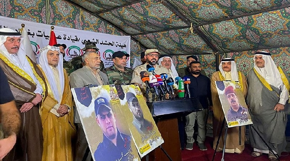 العراق.. الحشد الشعبي يجتمع مع وجهاء الطارمية لتعزيز الامن والاستقرار