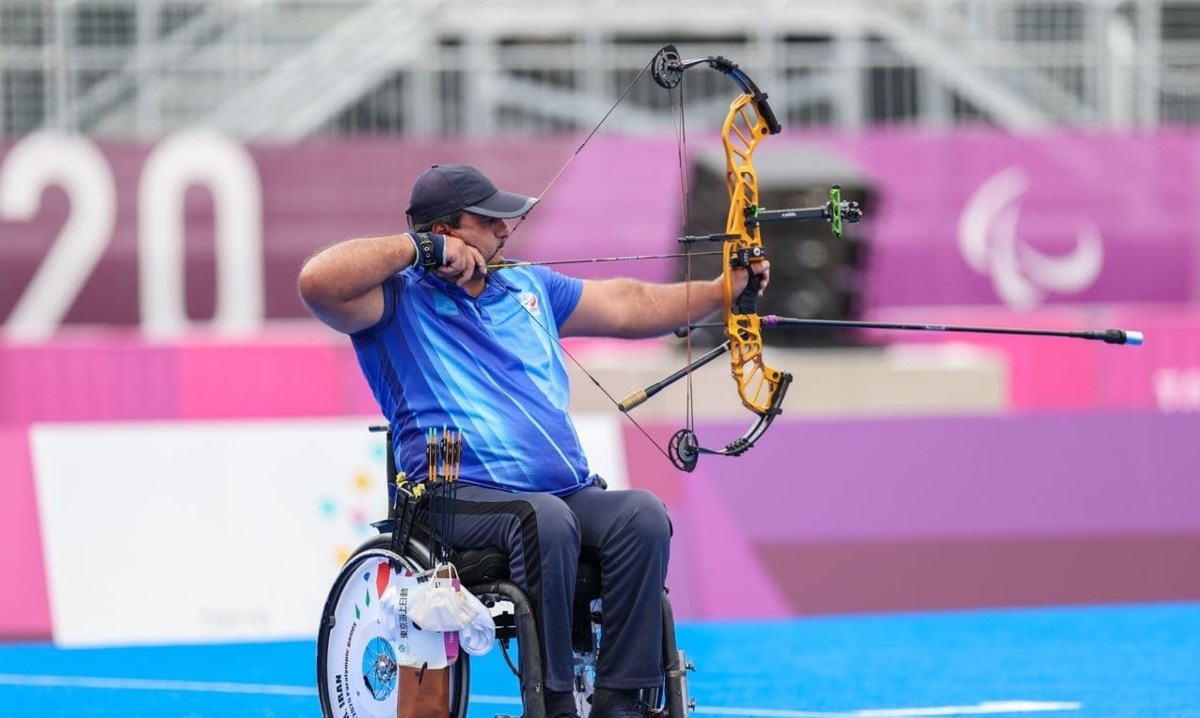 نخستین مدال پارالمپیکی ایران  در رشته کامپوند