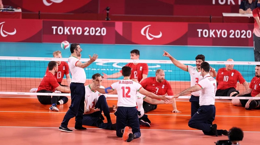 والیبال نشسته ایران باز هم طلایی شد