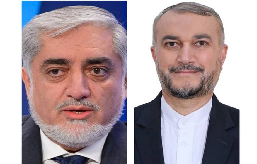 محادثات هاتفية بين وزير الخارجية الايراني وعبدالله عبدالله