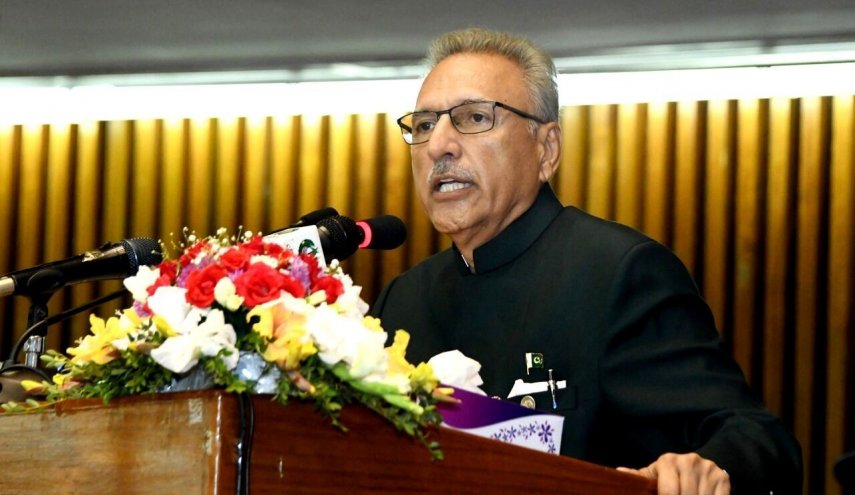 رئيس جمهورية باكستان: ايران لطالما دعمتنا في مواجهة اللحظات العسيرة