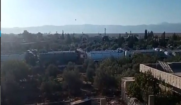 أولى الصهاريج المحملة بالمازوت الإيراني تدخل الأراضي اللبنانية