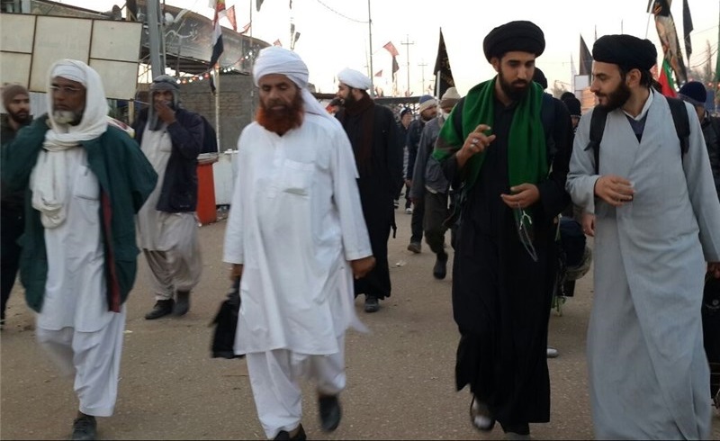 حضور علمای اهل سنت در راهپیمایی اربعین