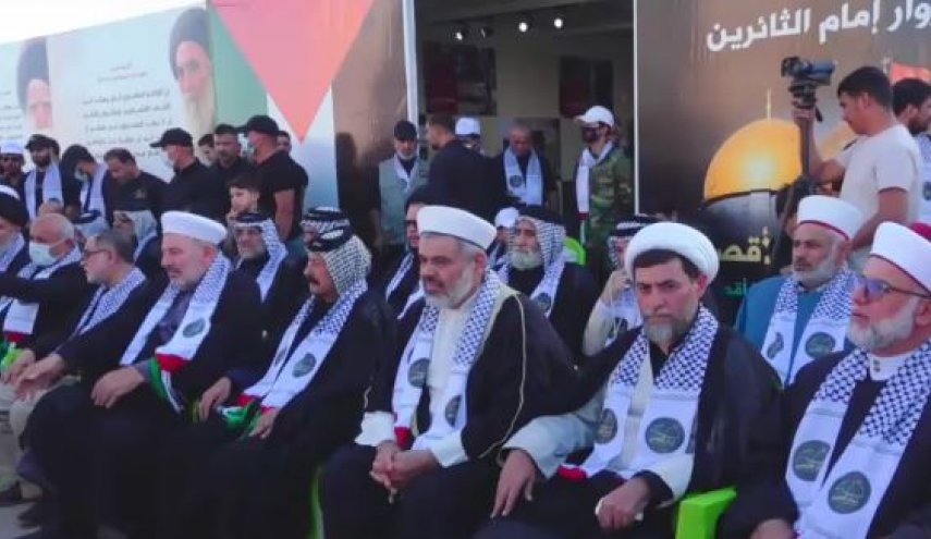 شاهد.. ماذا فعل شيوخ موكب الاقصى عند لقائهم بابو فدك