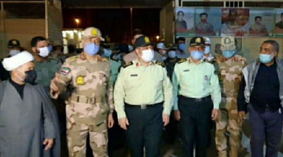 ايران.. قائد قوى الامن الداخلي يتفقد محطة مهران الحدودية