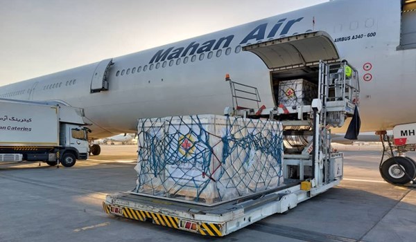 وصول شحنة جديدة من لقاح كورونا الى ايران تضم 6 ملايين جرعة