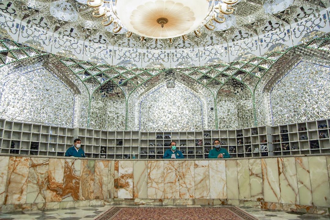 شاهد بالصور.. كشوانيات الحرم الطاهر للامام الرضا{ع} تستأنف عملها 