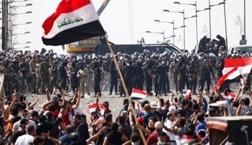 دو كشته و ۱۲۵ مجروح در جريان تظاهرات بغداد