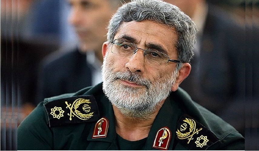 العميد قاآني يلتقي قيادات سنية في بغداد قبل توجهه الى منطقة كردستان