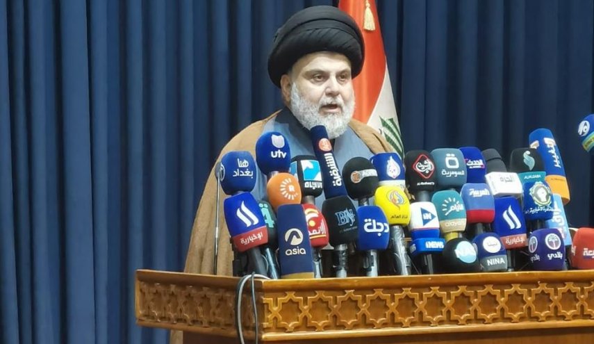 السيد مقتدى الصدر يعلن حل تشكيل 