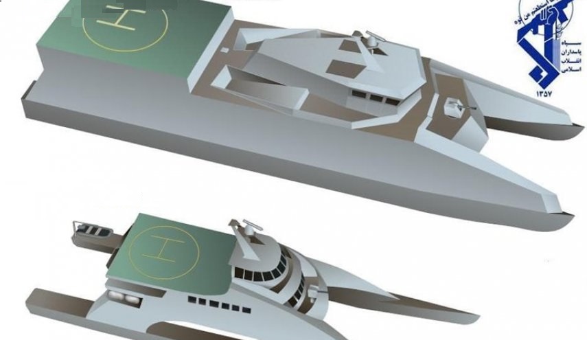 انضمام سفينة الشهيد سليماني الى القوة البحرية لحرس الثورة الاسلامية