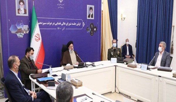 رئيسي: صناعة الفضاء شكل رادعا لاعداء ايران