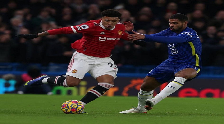 تشيلسي يتعادل مع مانشستر يونايتد بالدوري الإنكليزي