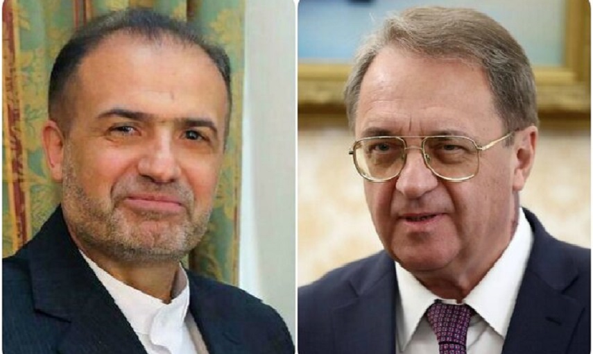 ايران وروسيا تؤكدان ضرورة التعاون والتشاور حول القضايا الاقليمية