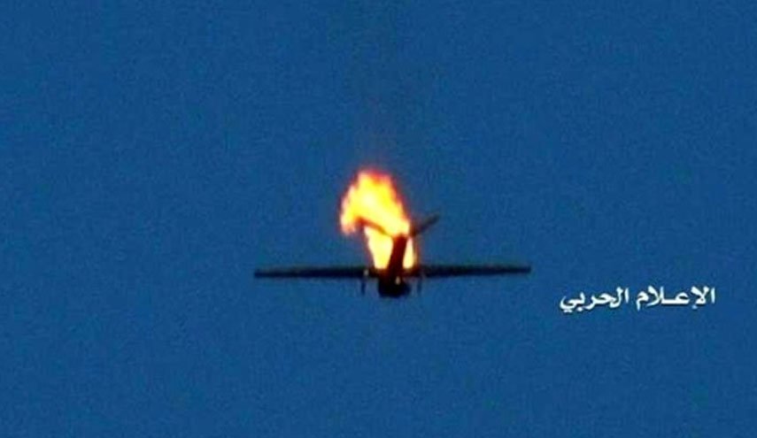 سرنگونی پهپاد آمریکایی در آسمان مارب