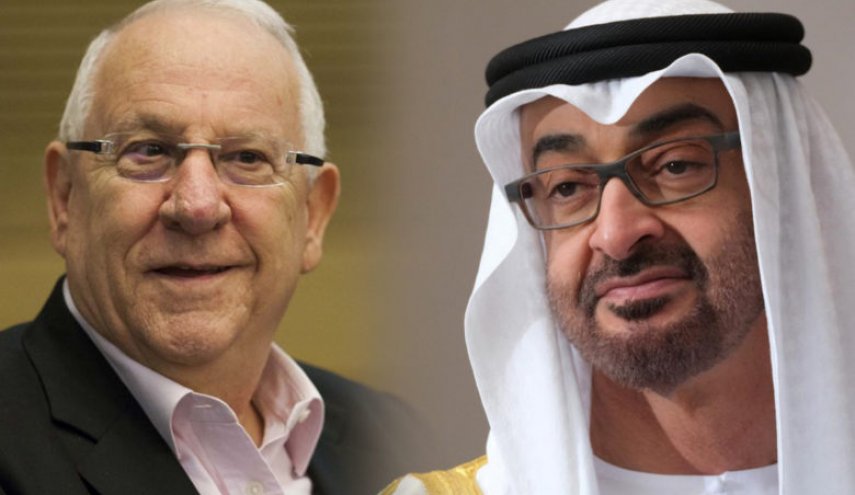 إبن زايد يدعو رئيس كيان الإحتلال لزيارة الإمارات