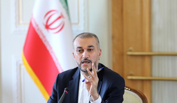 اميرعبداللهيان: نواصل التنمية الاقتصادية بمعزل عن مفاوضات فيينا