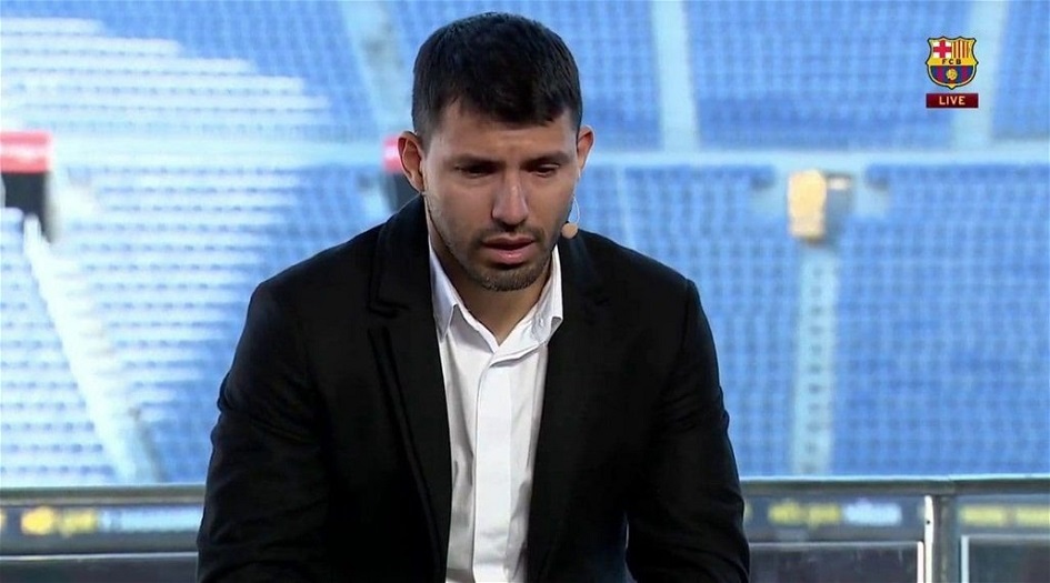 رسميا.. اغويرو يعتزل كرة القدم