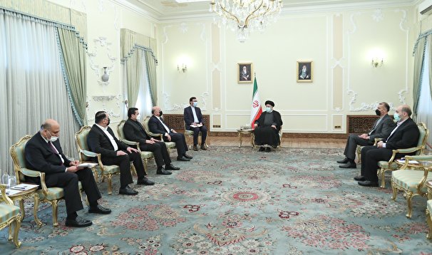 رئيسي: سياست اصولي ايران حمايت از ثبات و امنيت در عراق است