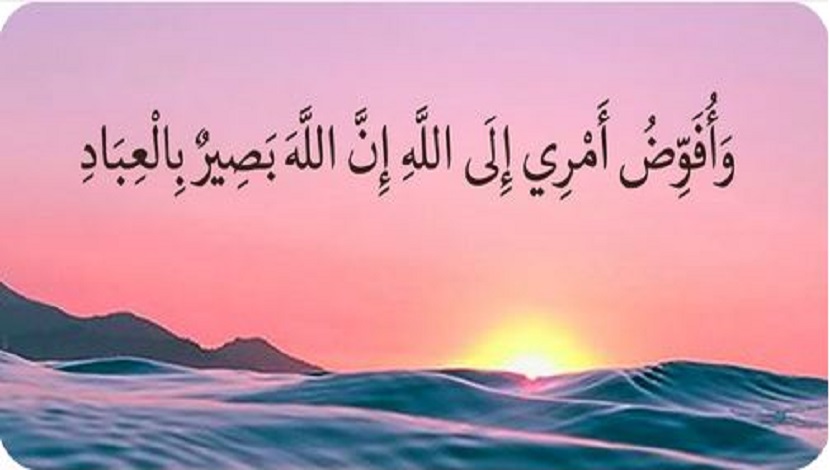 تأملات قرآنية ح20 (....وَأُفَوِّضُ أَمْرِي إِلَى اللَّهِ ۚ إِنَّ اللَّهَ بَصِيرٌ بِالْعِبَادِ)