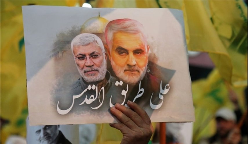 غزة تحيي الذكرى الثانية لاستشهاد الفريق قاسم سليماني وأبو مهدي المهندس
