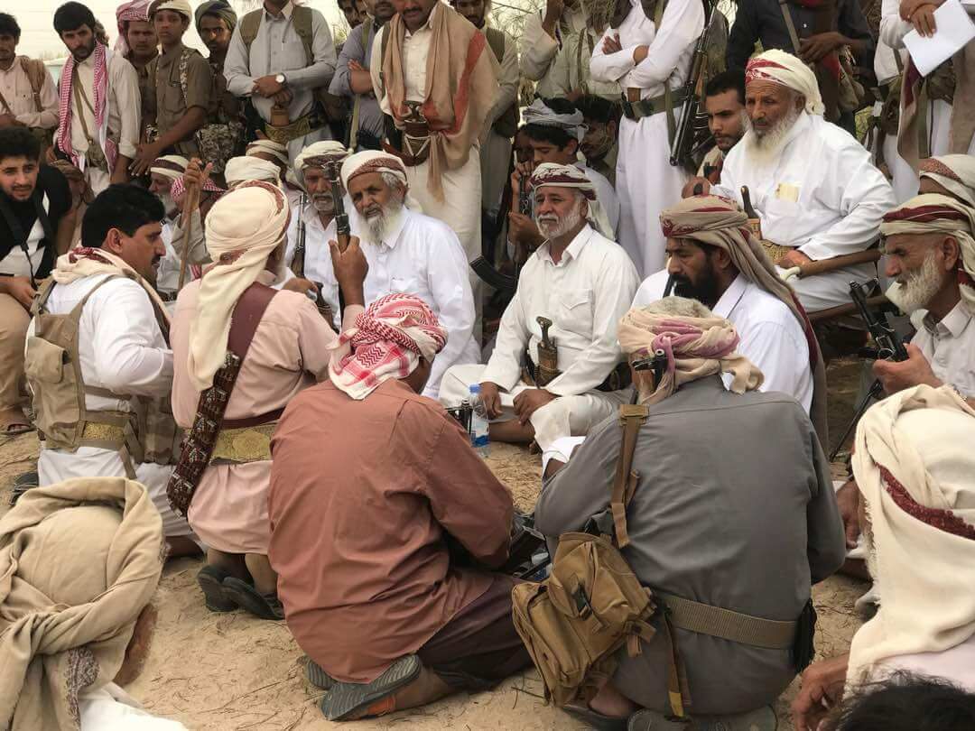 قبايل مارب يمن به صف مبارزه با متجاوزان پيوستند