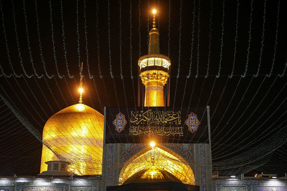 مواقيت الأذان لمدينة مشهد المقدسة وضواحيها ليوم الأثنين
