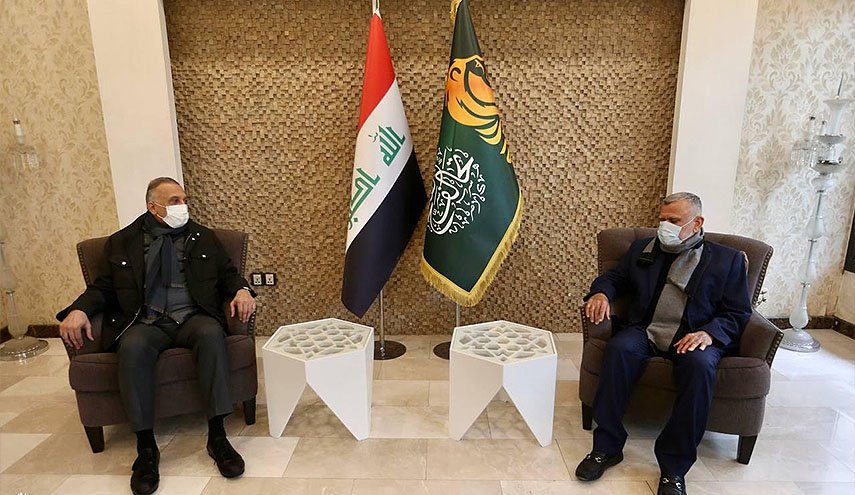 الكاظمي يبحث مع العامري أزمة البلاد السياسية