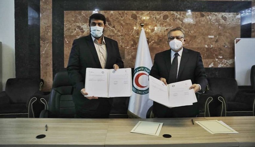 "الهلال الأحمر" الإيراني والعراقي يوقعان مذكرة تعاون