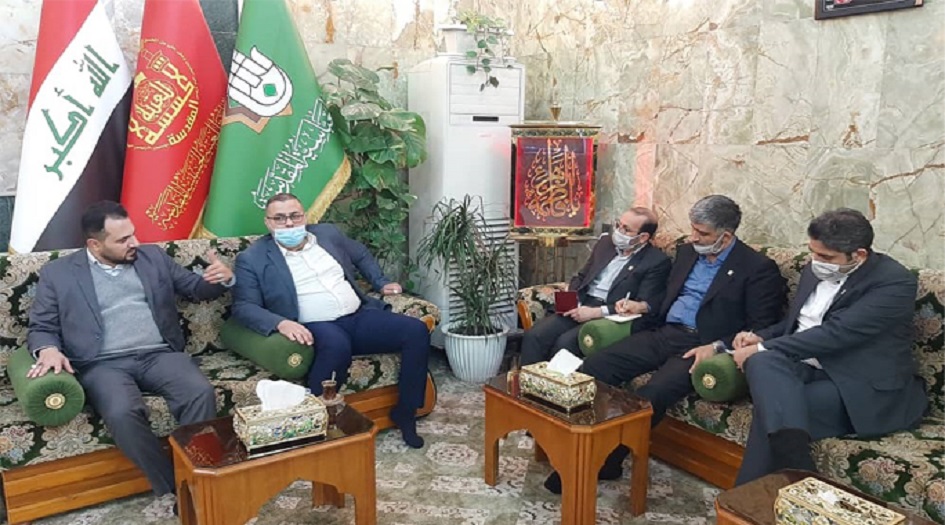 اجتماعات بين ادارات العتبات المقدسة في العراق ووفد العتبة الرضوية المقدسة