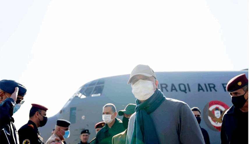 رئيس الوزراء العراقي يصل الى الشريط الحدودي مع سوريا