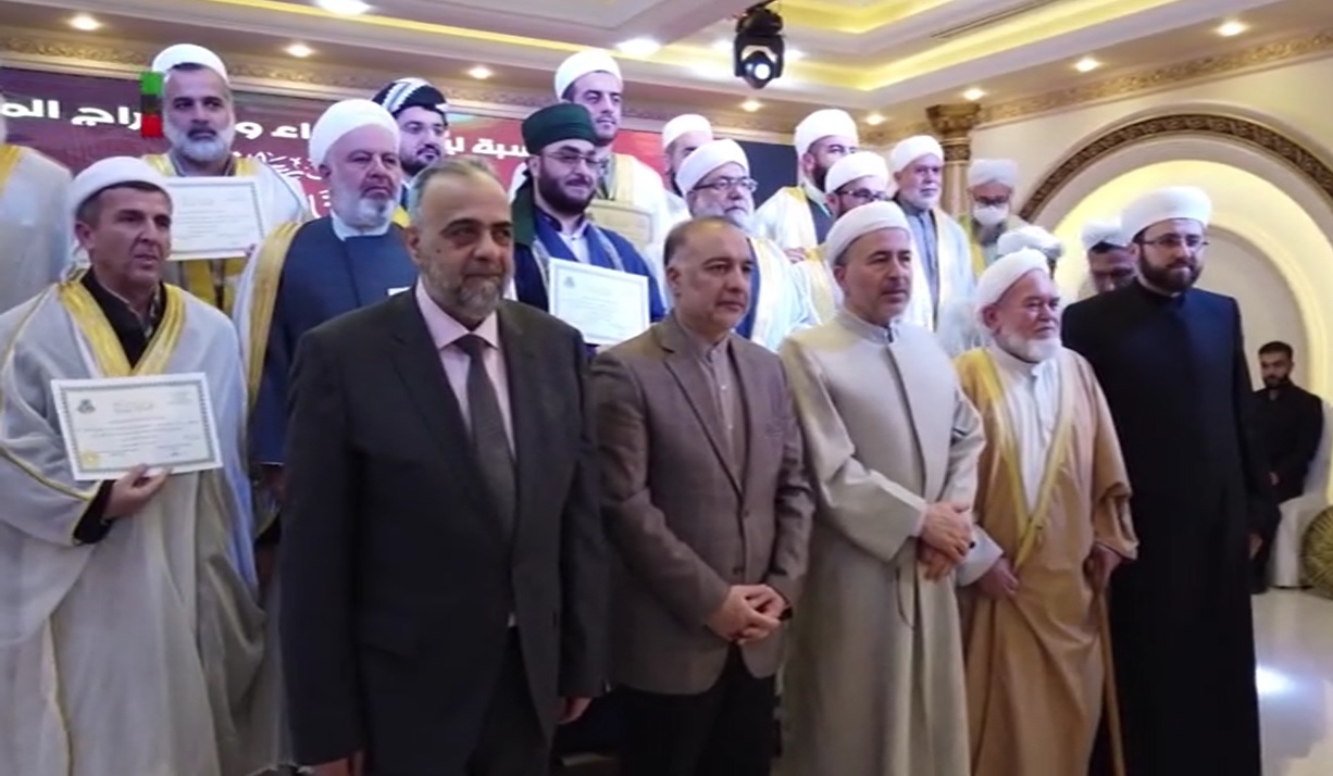 ديدار هيات علماي اهل تسنن ايران با بشار اسد