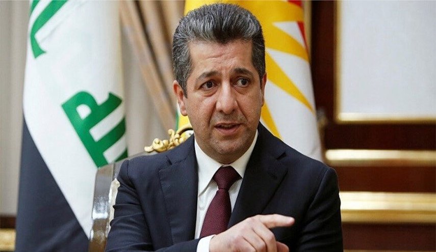  مسرور بارزاني يدين القصف الصاروخي على محافظة أربيل 