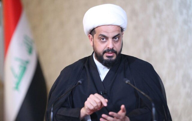 قيس الخزعلي : تلاش دشمنان براي ادامه حكومت فاسدان بر عراق ادامه دارد